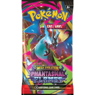 Pokemon TCG: Mega Evolution - Phantasmal Flames Booster Pack Card Game Pokemon