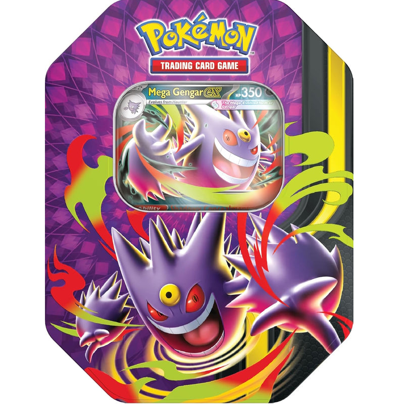 Pokemon TCG: Mega Moonlit Tin - Mega Gengar Ex