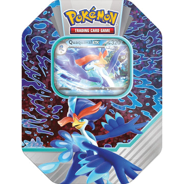 Pokemon TCG: Paldea Partners Tin - Quaquaval ex - 4 Packs