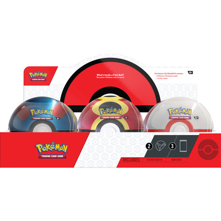 Pokemon TCG: Poke Ball Tin Winter 2024 - Set of 6 Card Game Pokemon