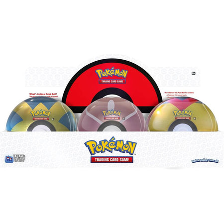 Pokemon TCG: Poke Ball Tin Winter 2024 - Set of 6 Card Game Pokemon   