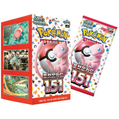 Pokemon TCG: Scarlet & Violet 151 Booster Box - Korean Card Game Pokemon   