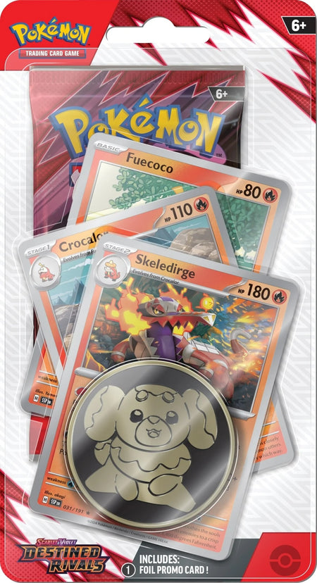 Pokemon TCG: Scarlet & Violet - Destined Rivals Checklane Blister Bundle Card Game Pokemon