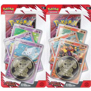 Pokemon TCG: Scarlet & Violet - Destined Rivals Checklane Blister Bundle Card Game Pokemon
