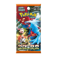 Pokemon TCG: Scarlet and Violet Ancient Roar Booster Box - Korean Card Game Pokemon   