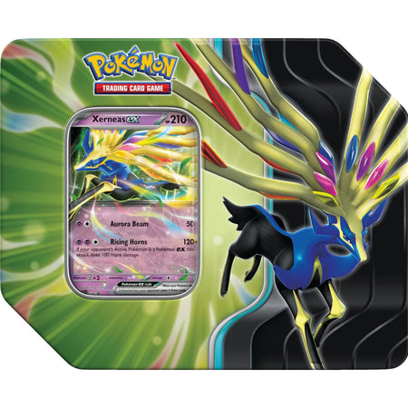 Pokemon TCG: Scarlet & Violet Azure Legends Tin - 5 Packs [Xerneas] Card Game Pokemon