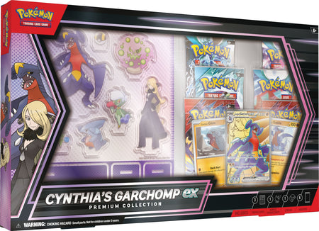Pokemon TCG: Scarlet & Vioet - Cynthia’s Garchomp ex Premium Collection Card Game Pokemon