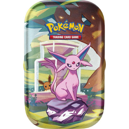 Pokemon TCG: Scarlet & Violet Prismatic Evolutions Mini Tin - Espeon Card Game Pokemon