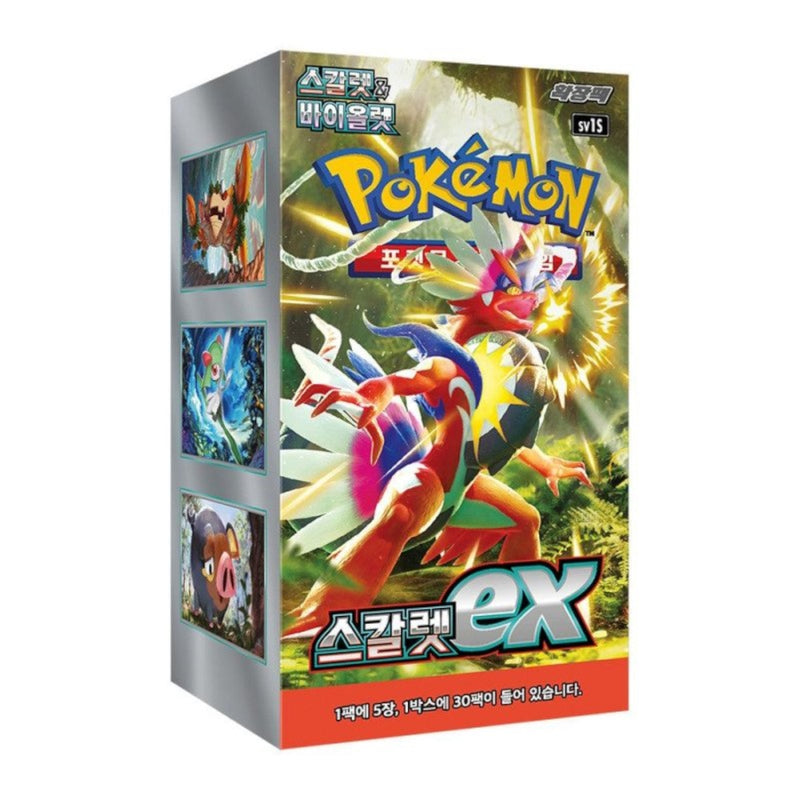 Pokemon TCG: Scarlet and Violet: Scarlet EX Booster Box - Korean Card Game Pokemon   