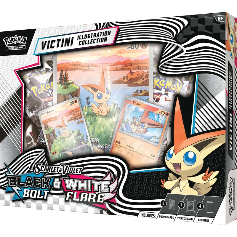 Pokemon TCG: Scarlet & Violet - Unova Victini Illustration Collection Card Game Pokemon