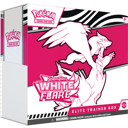 Pokemon TCG: Scarlet & Violet - White Flare Elite Trainer Box Card Game Pokemon