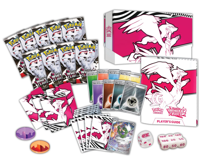 Pokemon TCG: Scarlet & Violet - White Flare Elite Trainer Box Card Game Pokemon