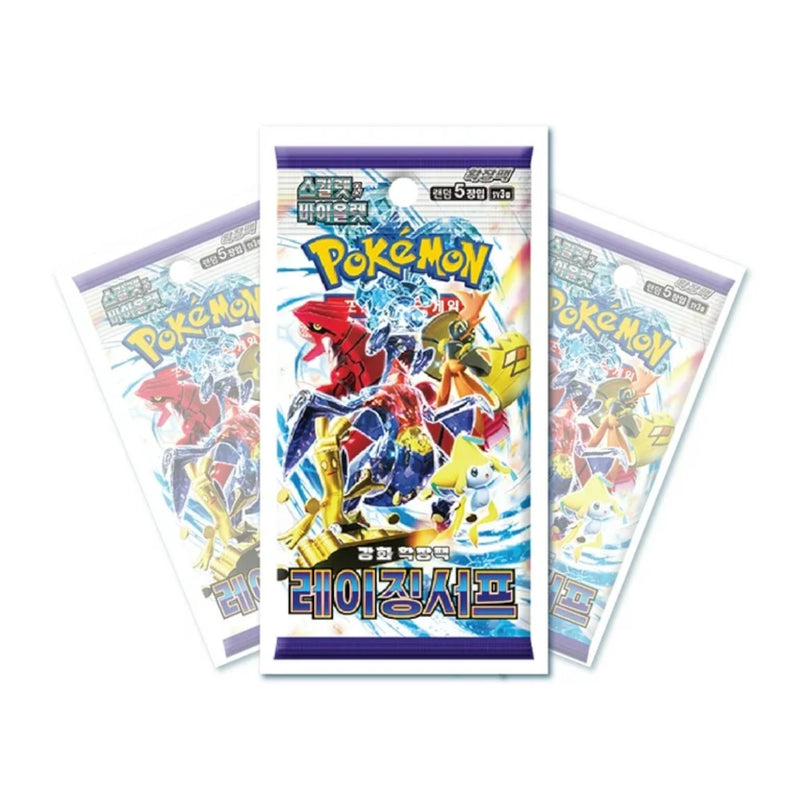 Pokemon TCG: Scarlet & Violet Raging Surf Booster Box - Korean Card Game Pokemon   