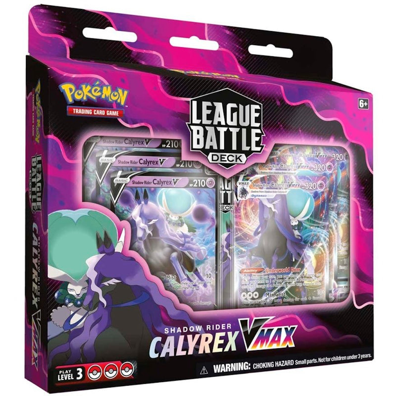 Pokemon TCG: Shadow Rider Calyrex VMAX League Battle Deck Card Game Pokemon