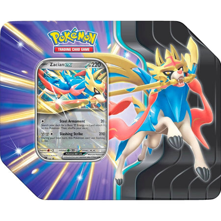 Pokemon TCG: Slashing Legends Tin - Zacian Card Game Pokemon