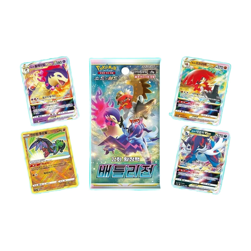 battle region booster box Korean 151 Booster Box Pokemon TCG Sword & Shield (Korean)