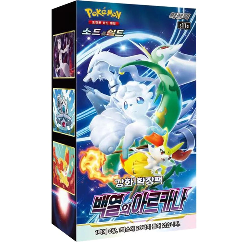 Pokemon TCG: Sword & Shield Incandescent Arcana Booster Box - Korean Card Game Pokemon   