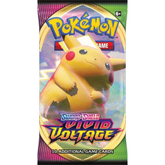 Pokemon TCG: Sword & Shield Vivid Voltage Booster Pack Card Game Pokemon