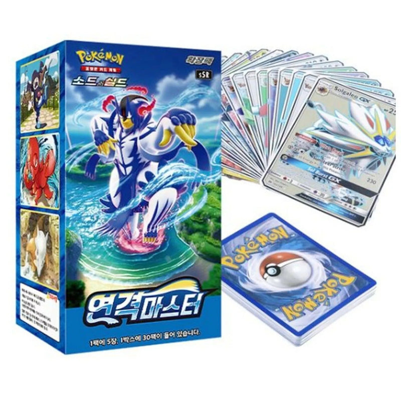 Pokemon TCG: Sword & Shield Rapid Strike Master Booster Box [KOR] - 30 Packs Card Game Pokemon
