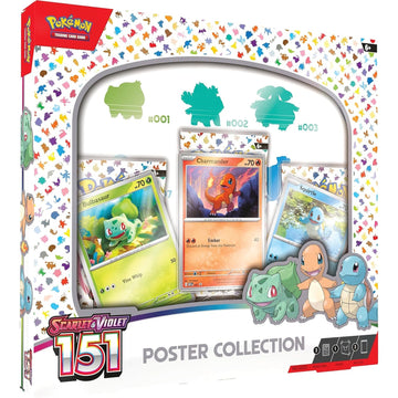 Pokemon TCG: Scarlet & Violet 3.5 - 151 Poster Collection Card Game Pokemon