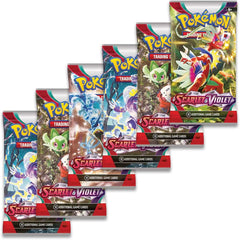 Pokemon TCG: Scarlet & Violet Booster Bundle - 6 Packs Card Game Pokemon   