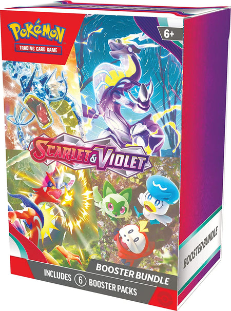 Pokemon TCG: Scarlet & Violet Booster Bundle - 6 Packs Card Game Pokemon   