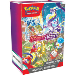 Pokemon TCG: Scarlet & Violet Booster Bundle - 6 Packs Card Game Pokemon   