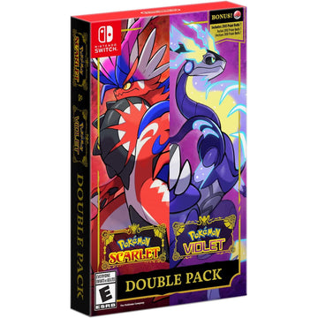 Pokemon Scarlet & Pokemon Violet Double Pack [Nintendo Switch] Nintendo Switch Video Game Nintendo   