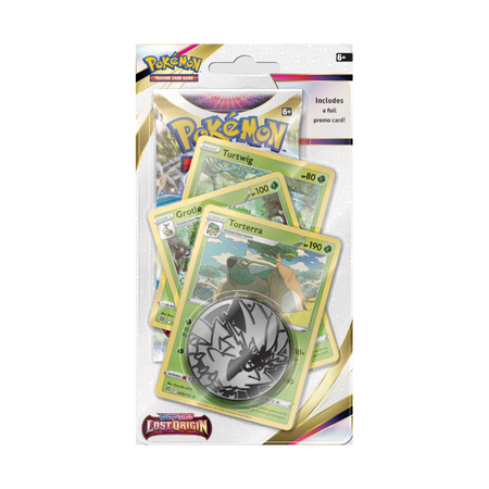 Pokemon TCG: Sword & Shield: Lost Origin Checklane Blister - Torterra & Infernape - 2 Pack Card Game Pokemon   