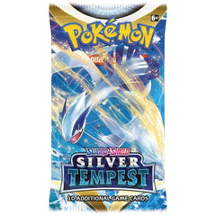 Pokemon TCG: Sword & Shield - Silver Tempest Booster Pack Card Game Pokemon   