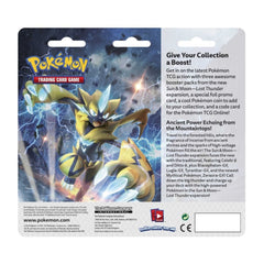 Pokemon TCG: Sun & Moon - Lost Thunder - Three Booster Blister Pack Card Game Pokemon   