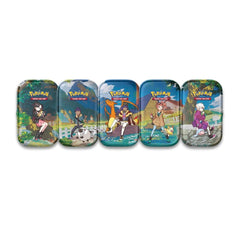 Pokemon TCG: Crown Zenith Mini Tins - 5 Tin Bundle Card Game Pokemon   