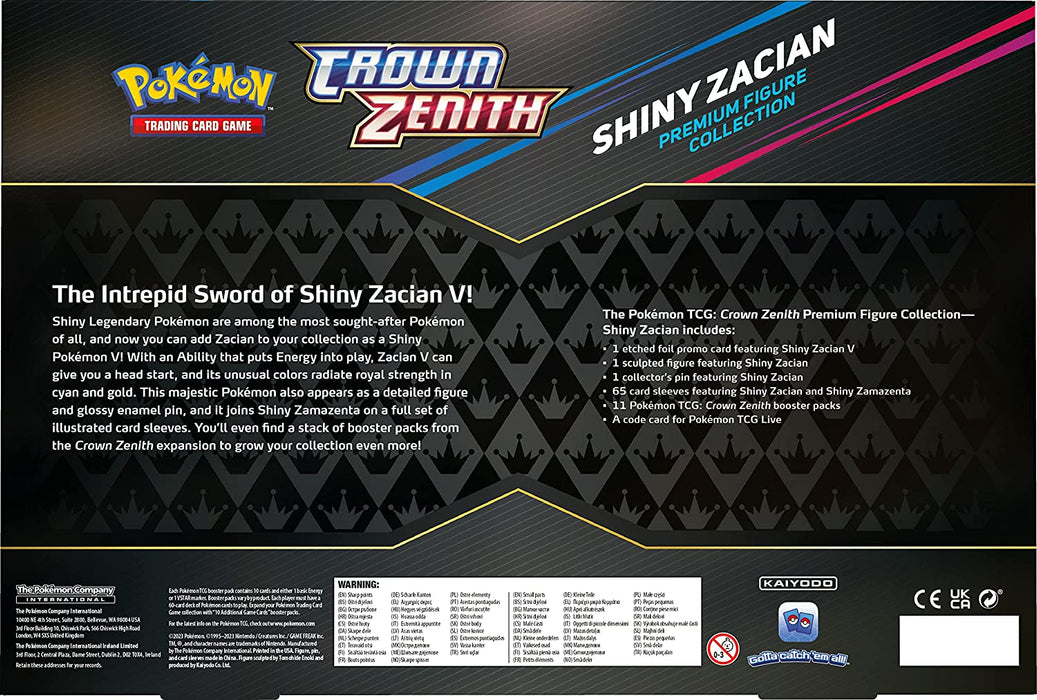 Pokémon TCG Zacian V Crown Zenith