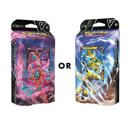 Pokemon TCG: Deoxys V or Zeraora V Battle Deck Card Game Pokemon   