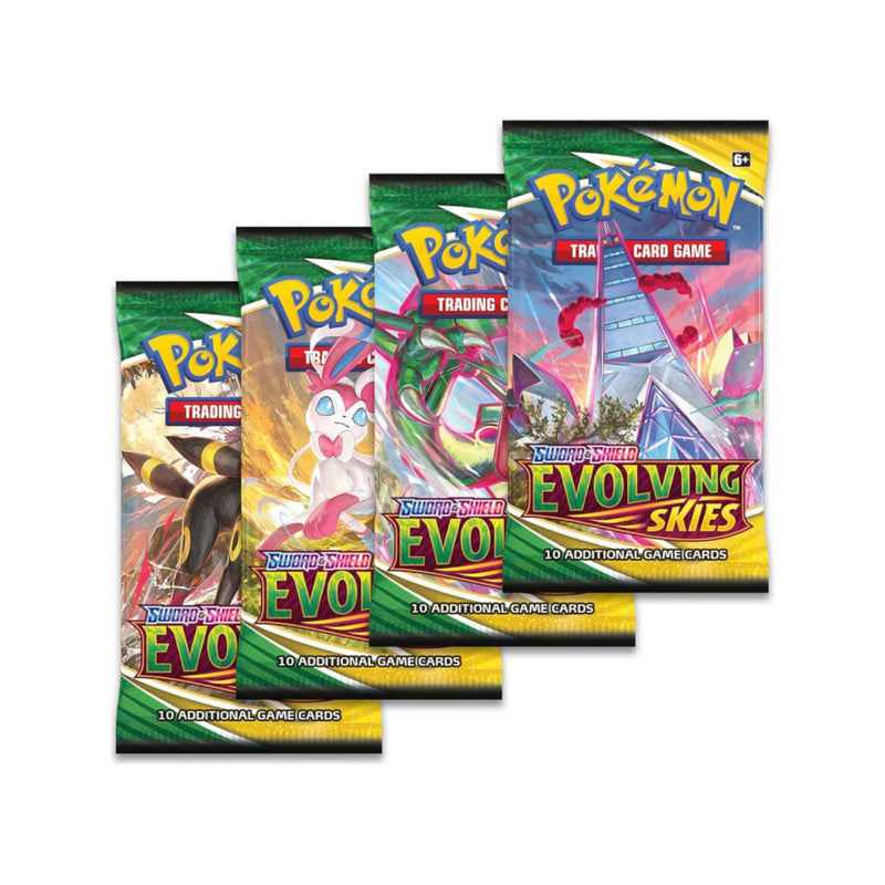 Pokemon TCG: Sword & Shield - Evolving Skies Booster Pack - 1 Pack Card Game Pokemon   