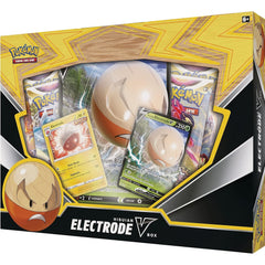 Pokemon TCG: Hisuian Electrode V Box Card Game Pokemon   