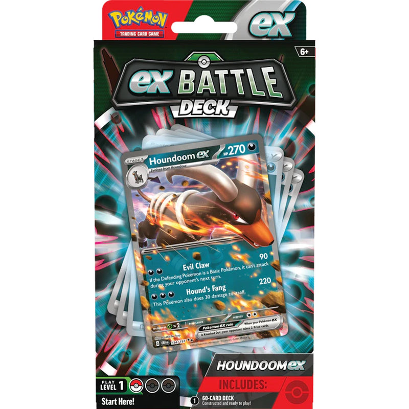 Pokemon TCG: Houndoom ex Battle Deck Card Game Pokemon   