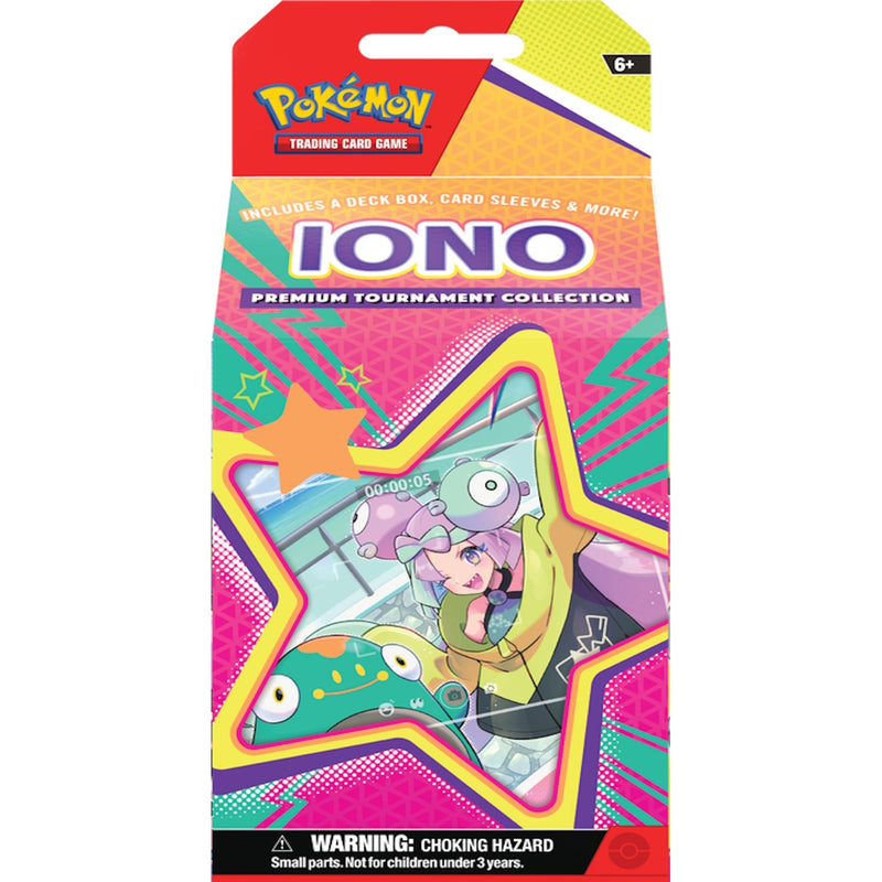 Pokemon TCG: Iono Premium Tournament Collection Card Game Pokemon   