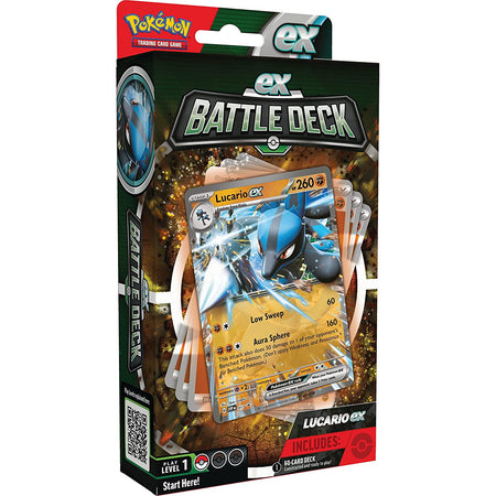 Pokemon TCG: Lucario ex Battle Deck Card Game Pokemon   