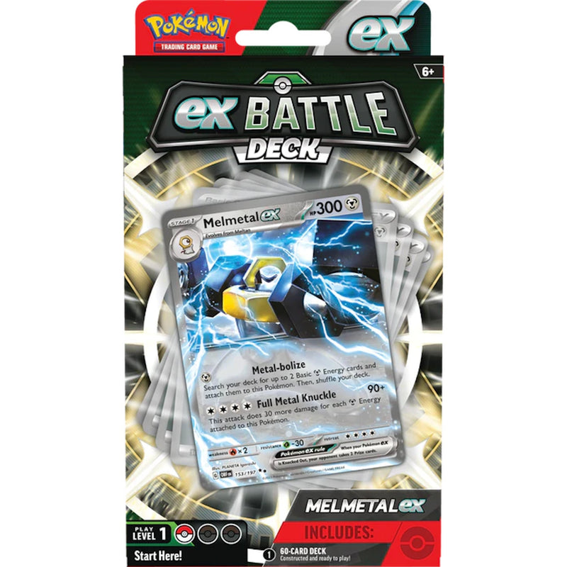 Pokemon TCG: Melmetal ex - ex Battle Deck Card Game Pokemon   