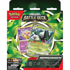 Pokemon TCG: Meowscarada ex Deluxe Battle Deck Card Game Pokemon   