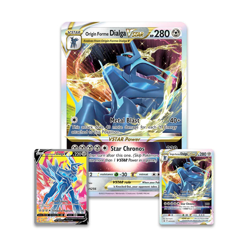 Pokemon TCG: Origin Forme Dialga VSTAR Premium Collection Card Game Pokemon   