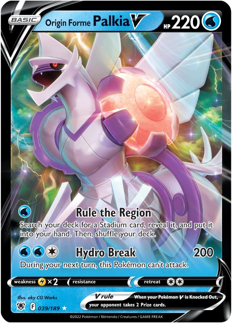 Deals Pokemon TCG PALKIA VSTAR