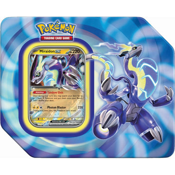 Pokemon TCG: Paldea Legends Tin - Miraidon ex Card Game Pokemon   