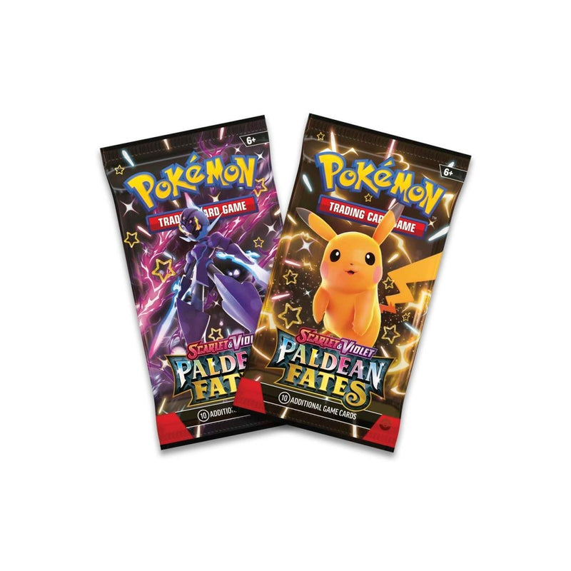 Pokemon TCG: Scarlet & Violet - Paldean Fates Mini Tin Display - 10 Tins Card Game Pokemon   