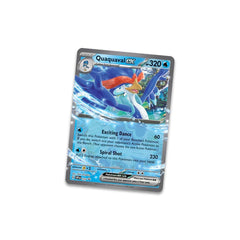 Pokemon TCG: Paldea Partners Tin - Quaquaval Ex Card Game Pokemon   