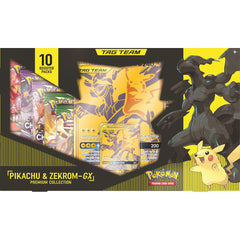 Pokemon TCG: Pikachu & Zekrom-GX Premium Collection Box Card Game Pokemon   