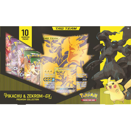 Pokemon TCG: Pikachu & Zekrom-GX Premium Collection Box Card Game Pokemon   