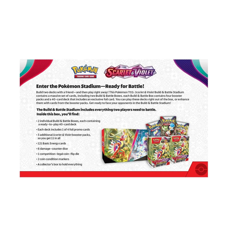 Pokemon TCG: Scarlet & Violet Build & Battle Stadium Card Game Pokemon   