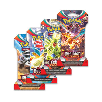 Pokemon TCG: Scarlet & Violet - Obsidian Flames Sleeved Booster Pack [1 Random Pack] Card Game Pokemon